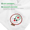 TOYANDONA 2pcs Christmas Bath Towels, Soft and Absorbent, Xmas Tree