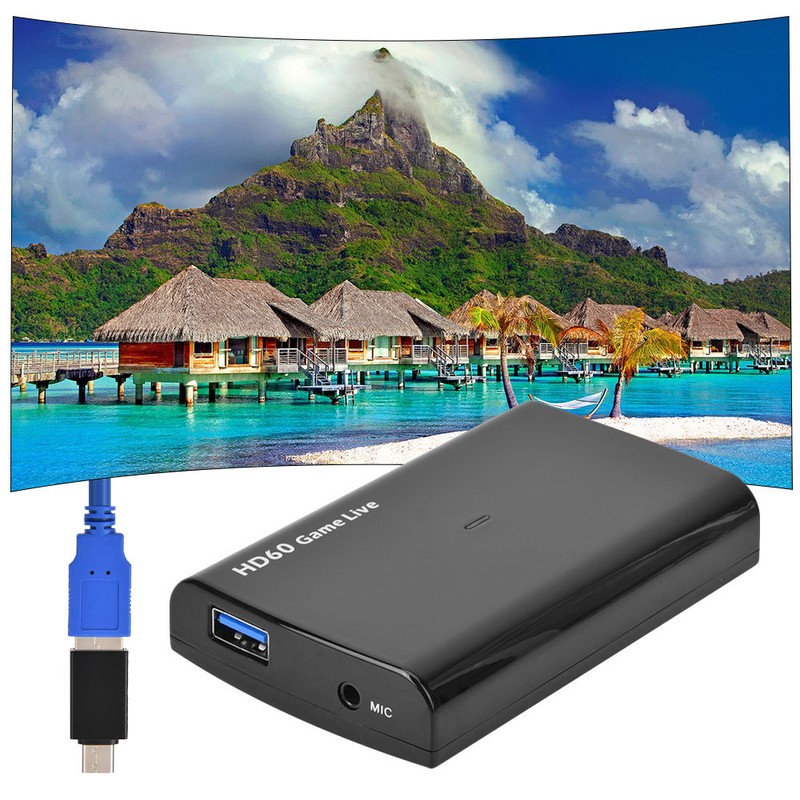 4K USB 3.0 HDMI to HDMI HD60 Video Capture Card