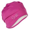 Fashy Ladies Pink Diamante Fabric Swimming Hat