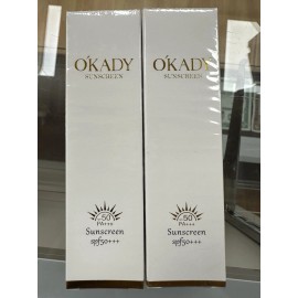 O’Kady Sunscreen SPF 50+++ Skin Protection Moisturizing Light Weight NEW 2 Pack