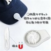 ZHSHXNGY ゴルフマーカー マグネット ホルダー 帽子用 クリップ式 ホワイト