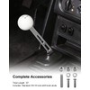 JUFZQO 10 Inch Bent Shifter Handle Lever Fit for Tremec