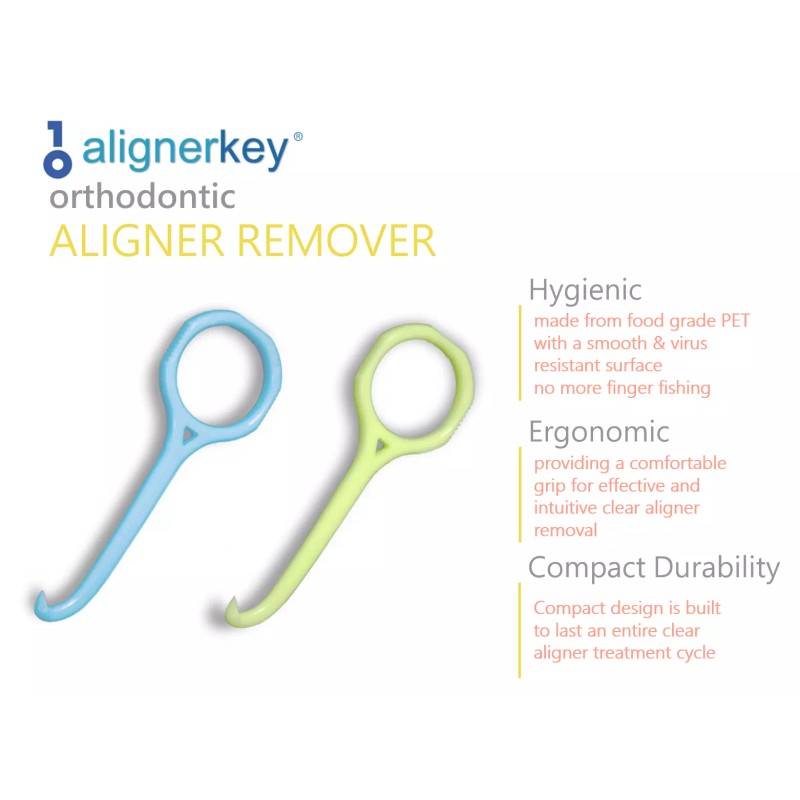 AlignerKey Clear Aligner Ortho Removal Tool for Invisalign by Aligner