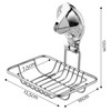 KADAX Soap Holder Suction Cup Soap Basket Stainless Steel Soap