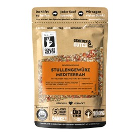 Bremer Gewürzhandel Stullengewürz Mediterran, geschrotet, Stullenwürzer für mehr Geschmack auf dem Brot, 75g