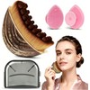 Kit de Cepillos Faciales para Drenaje Linfático y Cepillos de