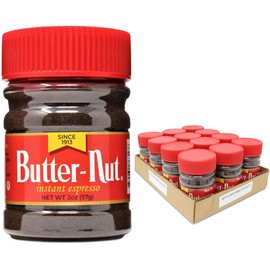 Butter-Nut Instant Espresso Coffee, 2 Ounce (Pack of 12)