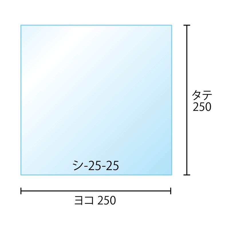 OPP Sheet 【250x250mm】 Workup Transparent Food Storage Bags, 100 Pieces,
