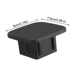 ABOOFAN Auto Trailer Hitch Cover Tube Cap Tow Receiver Plug Easy Install Dust Protection for Standard Hitch Receivers Durable Design