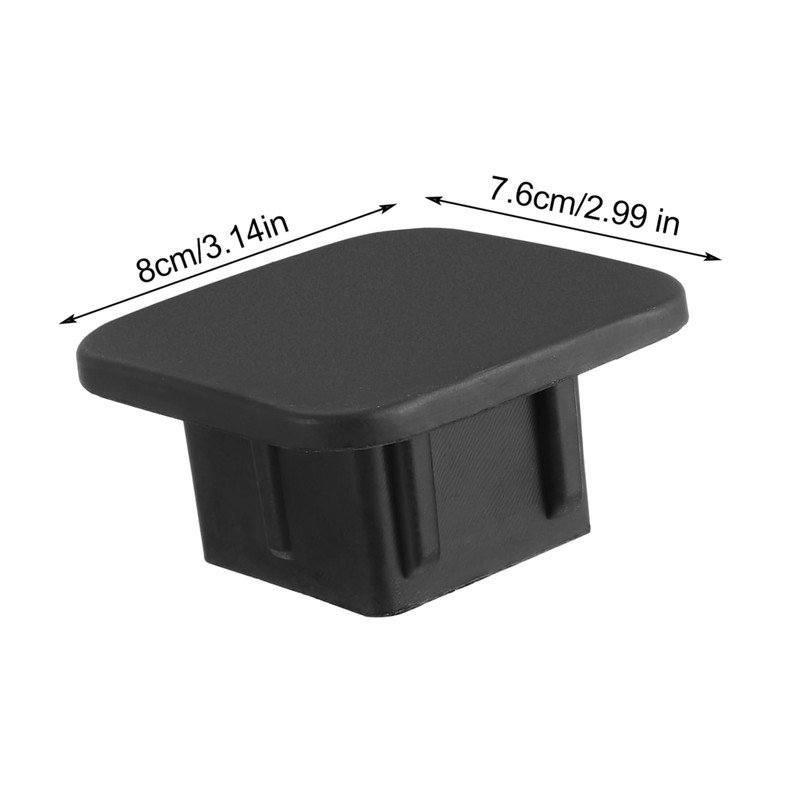 ABOOFAN Auto Trailer Hitch Cover Tube Cap Tow Receiver Plug