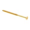 Prime-Line 9035928 Wood Screws, Flat Head, Phillips Drive, #10 X