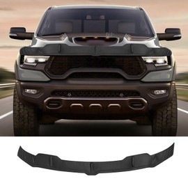 Hood Protector Compatible with Dodge RAM 1500 2019-2025 (Excludes Rebel & TRX Models) Bug Shield Hood Deflector Replacement TPE Hood Deflector for 2019-2021 2022 2023 2024 2025 RAM 1500 Accessories