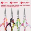 DINNAT 2PCS Embroidery precision scissors, Small Craft Scissors Set,Stainless Steel