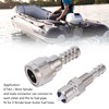 Outboard Fuel Connector, 2 Pcs Fuel Line Connector Male Female