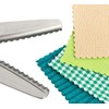 Heimwert Professional Pinking Shears, Set of 2, Made of High-Quality