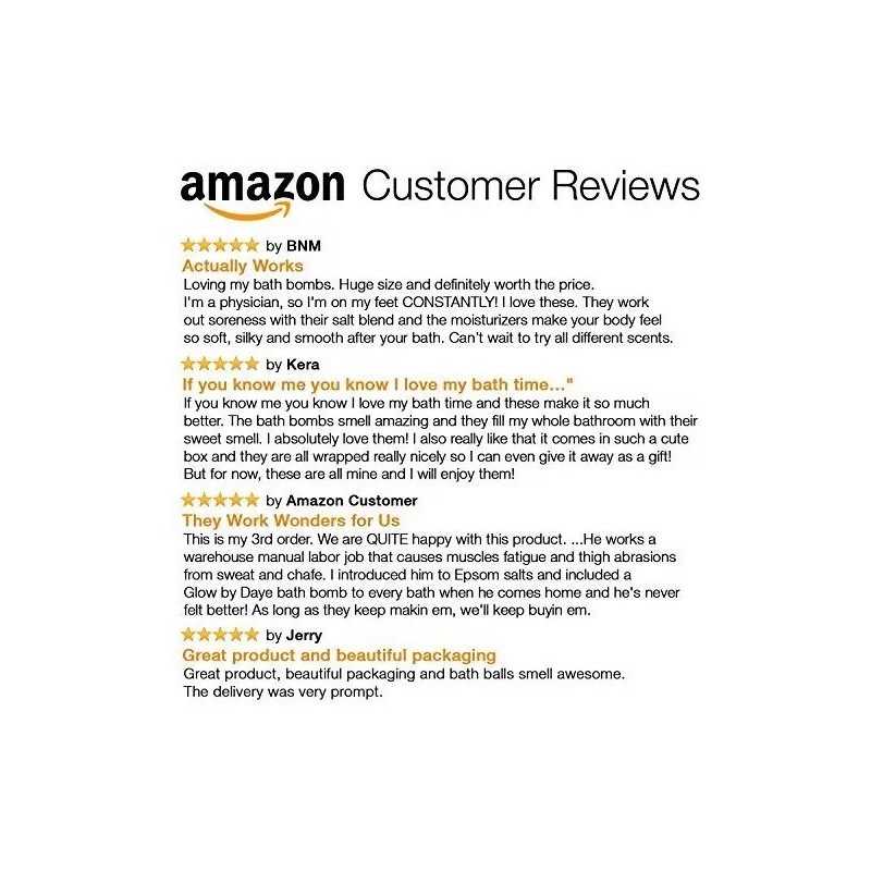 Glow By Daye, Bolas De Sal De Baño, Conjunto De