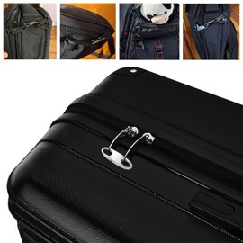 Treayes 12 PCS Anti Theft Zipper Clips, Detachable S Shaped Double Side Small Zipper Connectors for Backpacks, Ideal for Traveling and Camping