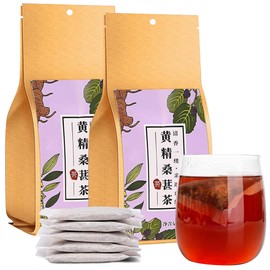 Hee Creek Mulberry Huangjing Tea 10.58oz/300g(60bags) Mulberry Maca powder Polygonatum Wolfberry Jujube Nourishing tea 黄精桑葚茶 滋补养生男士茶