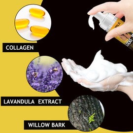 Braid and Loc Mousse for Hair Braiding, Twists, Braids and Locs - No Flake, Extra Hold, High Shine, Moisturizing, Frizz Control, Lightweight, Easy Application, with Leopard Silky Du-rag | Goiple