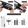 Professional 72'' Window Squeegee Cleaning Washing Tool/Kit with Extension Pole,
