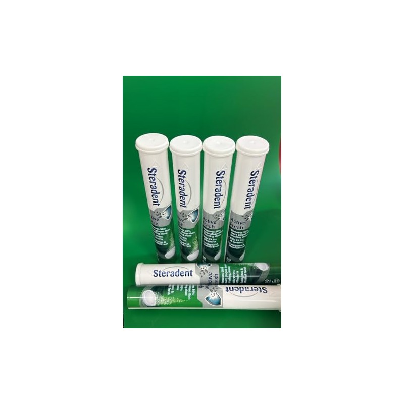 Steradent Active Fresh Denture Cleaning Tablets 30 - Daily Denture