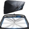 Custom-Fit for Lincoln Windshield Sun Shade Umbrella, UV Block Car