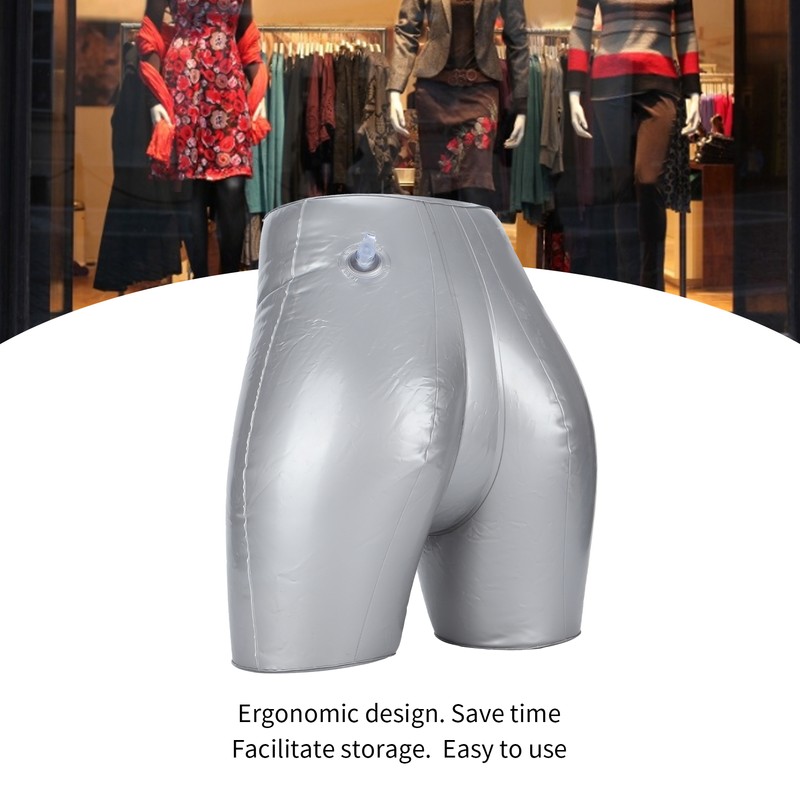 Model Inflatable Lower Body Mannequin for Shop Window Shooting Props