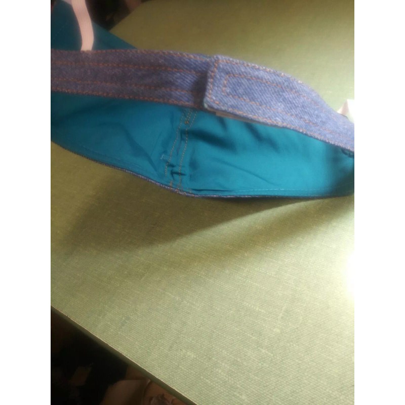 Handmade [MÉDIUM] Washed Denim, cloth Face Mask, neck with adjustable