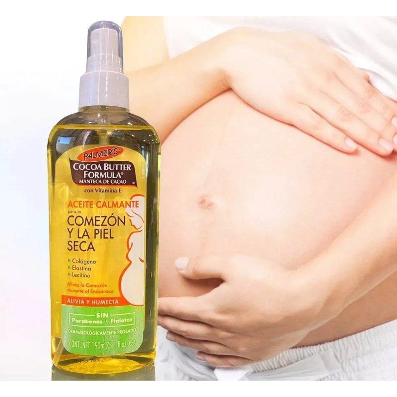 Palmers Pack Aceite Crema Balsamo Prevenir Estrias Embarazo Posparto