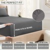 Comfortz Bedding Fitted Sheet King - Deep Pocket Soft Brushed