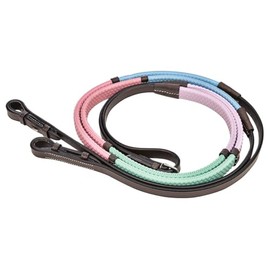 Kincade Pastel Rainbow Reins, Multi Pastel, 1/2"x48"