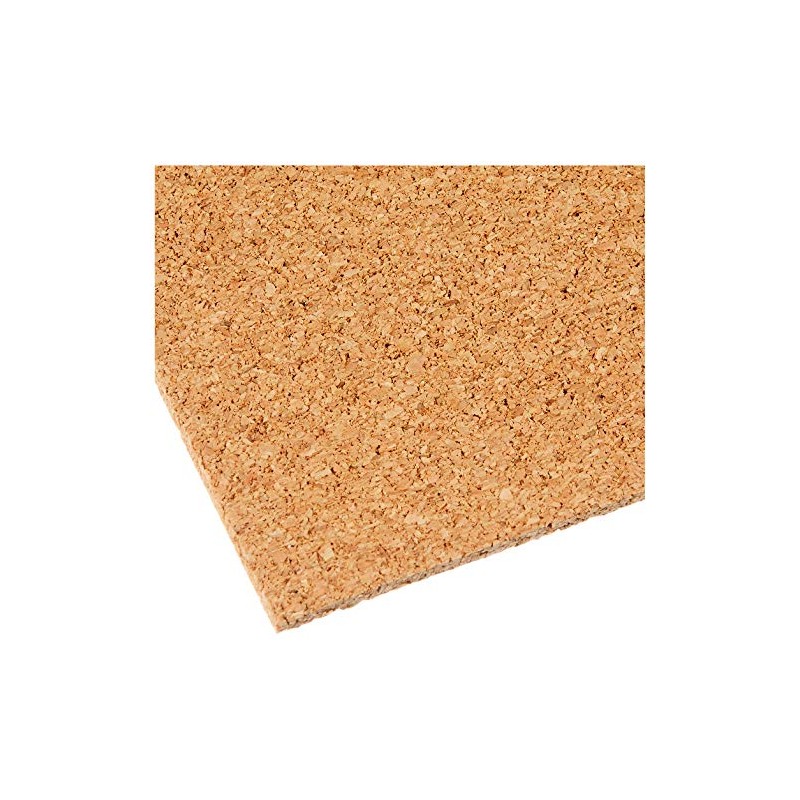 GLOREX Cork Board, Natural, 20 x 30 x 0.3 cm
