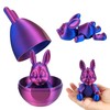 3D Printed Bunny in Egg, Surprise Pinecone Egg with Dynamic