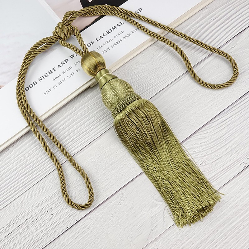 NOELAMOUR Curtain Tassel, Curtain Rope, Curtain Tieback, Decoration, Fashionable, Clasp,