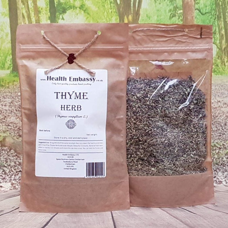 Health Embassy Thyme Herb | Thymus Serpyllum L | Herbal