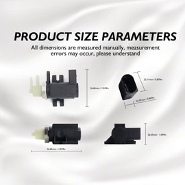 HISports Solenoid Valve Electromagnetic Valve for T5 T6 Crafter Caddy A3 A4 TT 1K0906627A