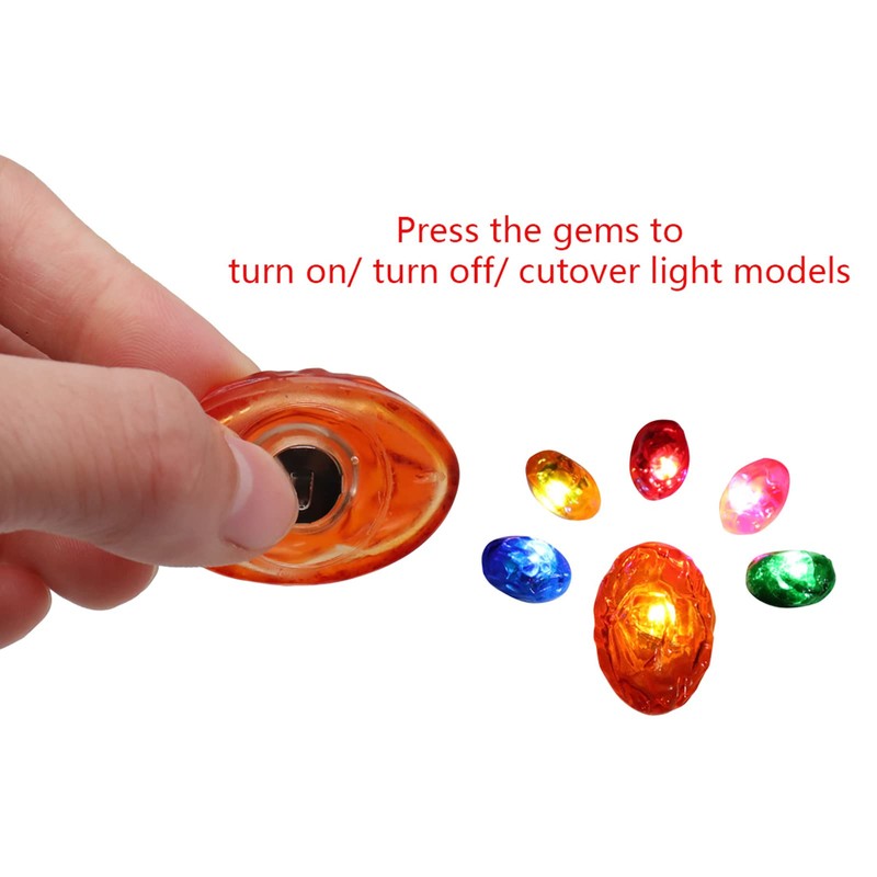 SINSEN Infinity Star Lord Power Stone Orb Cube Prop Cosplay