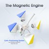 GAN Pyraminx 36 Magnets, Speed Magnetic Pyramid Puzzle Stickerless Triangle