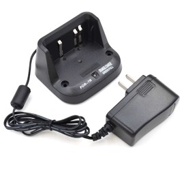 Kymate CD-15A Charger for YAESU Vertex Radio VX-5R VX-6R VX-7R VXA-700 VXA-710 Standard Horizon HX460 HX560S HX471 FNB-58 FNB-80 Battery Charging