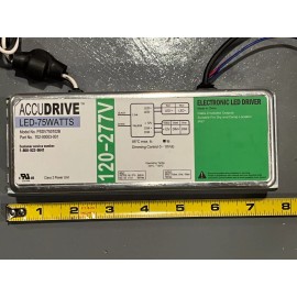 AccuDrive LED driver 75W PSDV750102B 120-277V 2100mA 0-10V Dimming, 12V Aux NEW