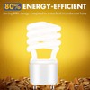 Honoson 4 Pack GU24 CFL Light Bulbs 13W T3 Spiral