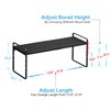 Set of 2 Expandable Cabinet Shelf Organizer, Stackable Kitchen Countertop