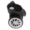 One Pair Suitcase Casters, Premium Nylon Luggage Wheels, with Multiple