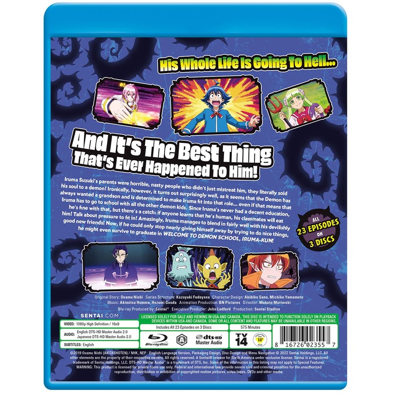 WELCOME TO DEMON SCHOOL IRUMA-KUN