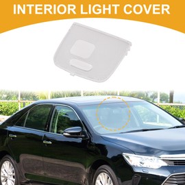 Partuto Interior Light Cover No.8124206060 Car Rear Right Roof Dome Map Reading Light Cover Lamp Lens for Toyota Camry 2006-2011 Plastic Clear