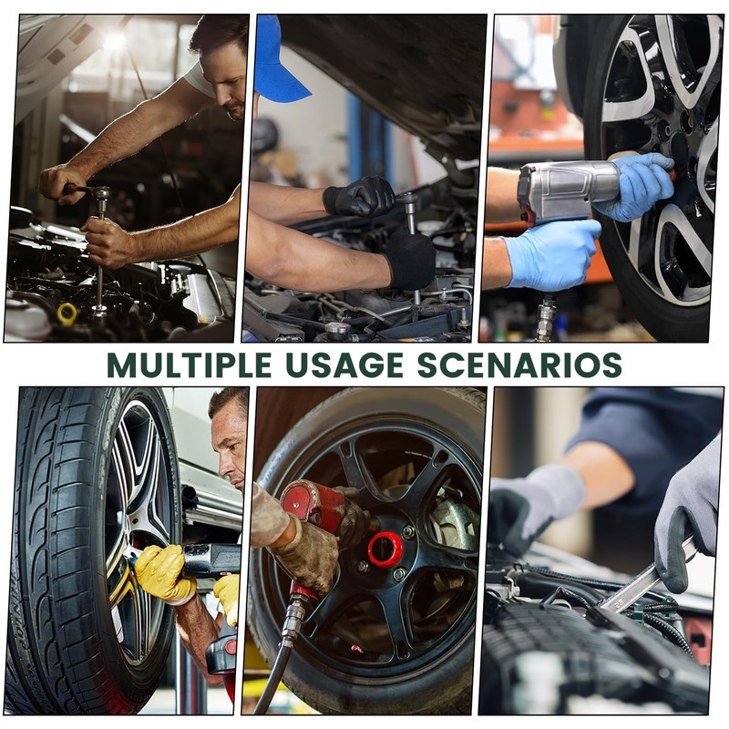 Dawot 124pcs Socket and Drive Tool Set, Mechanics Tools Kit