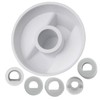 Spares2go Universal White Control Knobs for Hotpoint Oven Cooker &