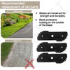 LIZEWEI 5 Pcs 7-1/2-inch Edge Hog Heavy-Duty Edger Blade Compatible