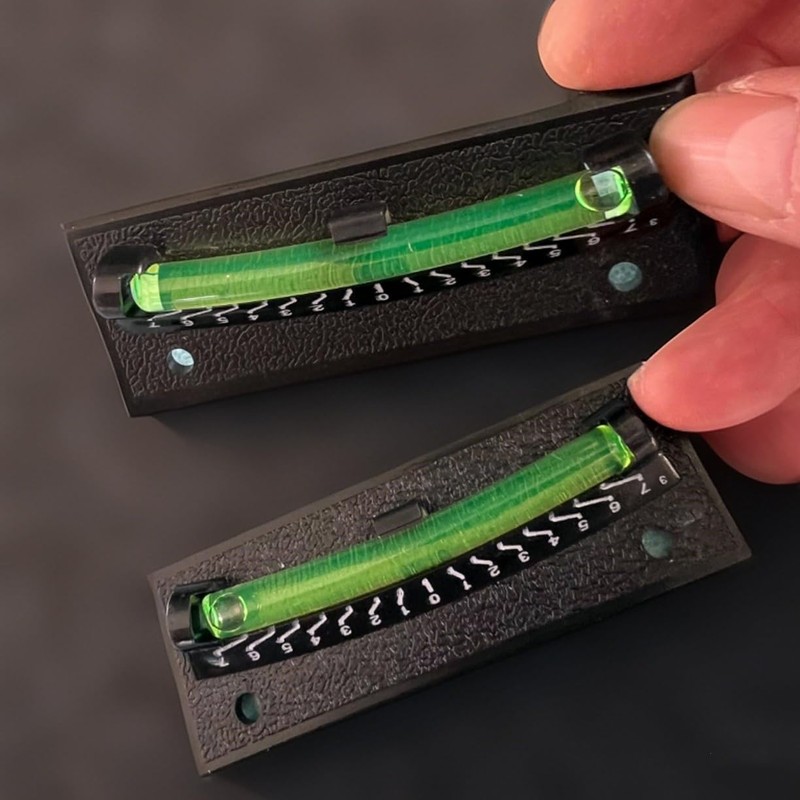 RV Level Bubble - Graduated Scale Stick On Leveling System