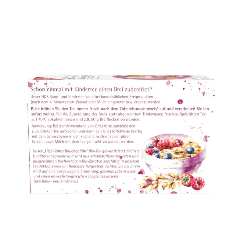H&S Baby and Children's Tea No. 65 - Organic Fine